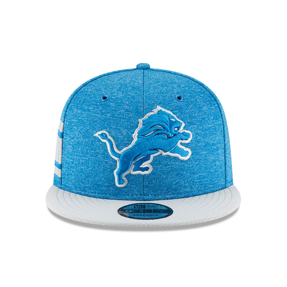 Detroit Lions 2018 Sideline Home 9FIFTY casquette avec languette de réglage crantée