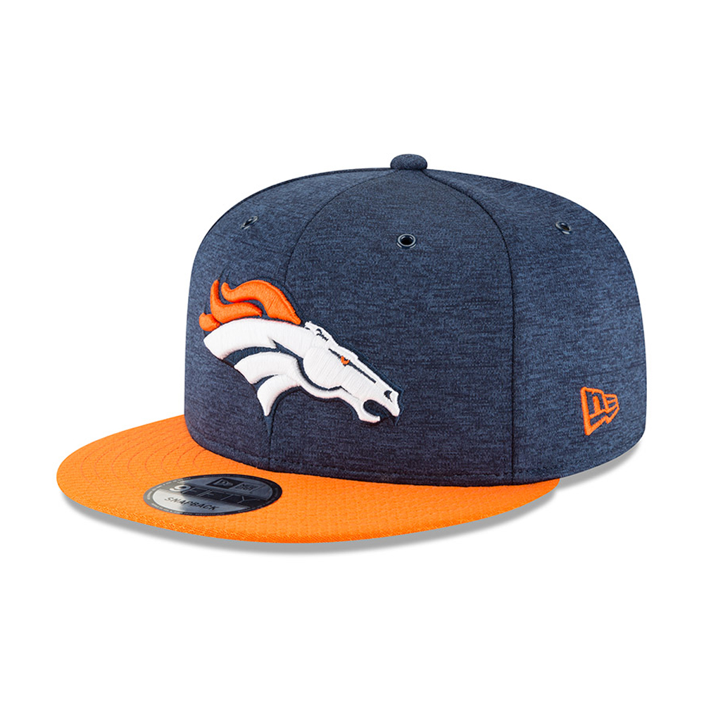 Denver Broncos 2018 Sideline Home 9FIFTY casquette avec languette de réglage crantée