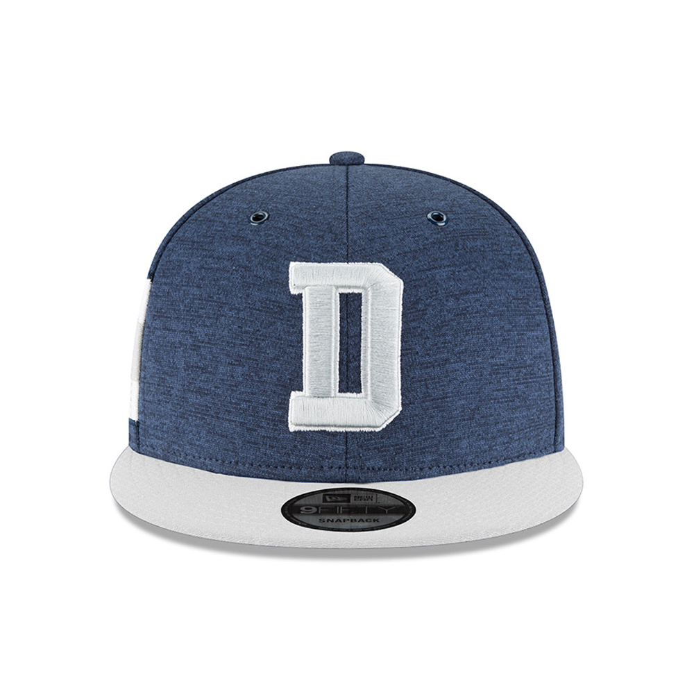 Dallas Cowboys 2018 Sideline Home 9FIFTY casquette avec languette de réglage crantée