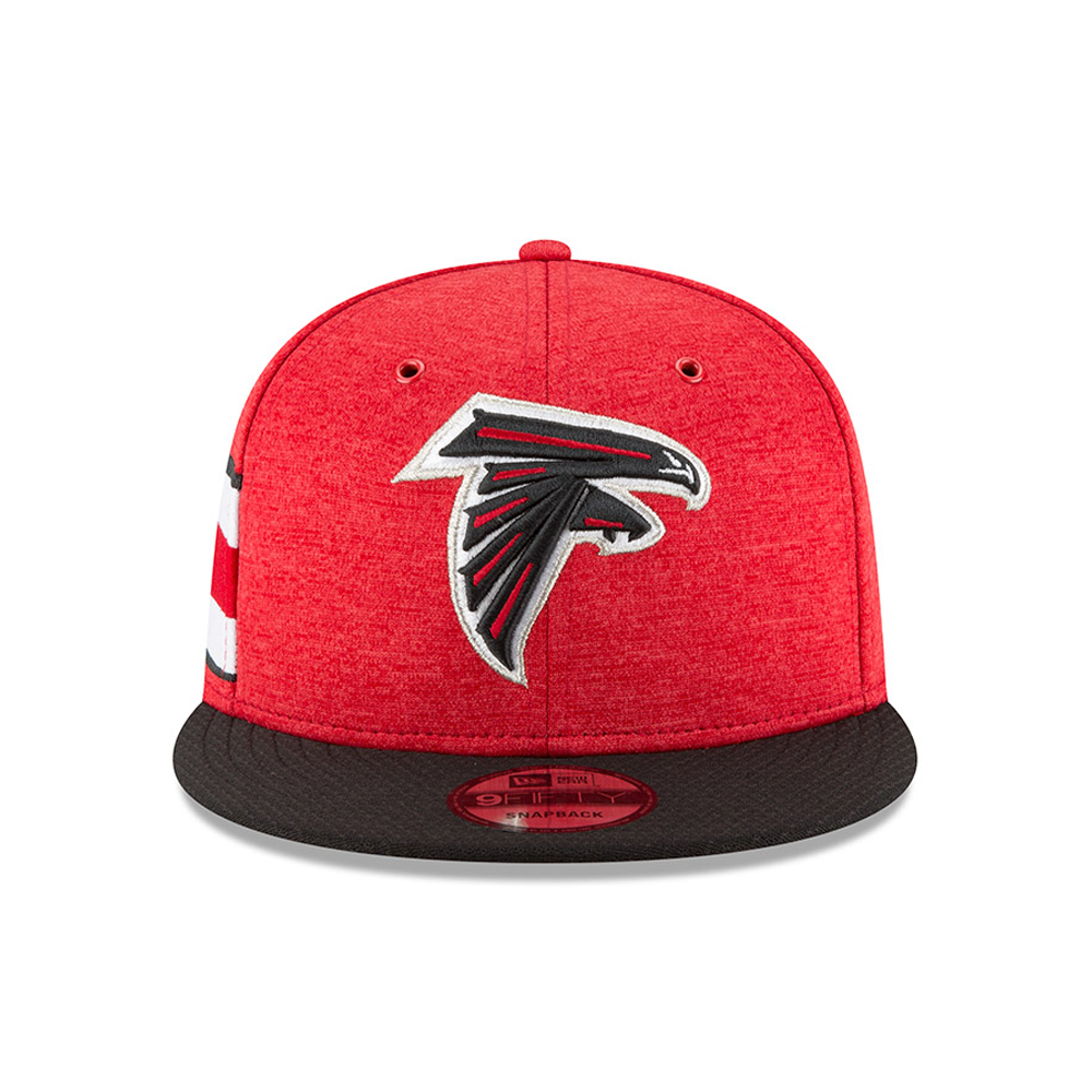Atlanta Falcons 2018 Sideline Home 9FIFTY casquette avec languette de réglage crantée