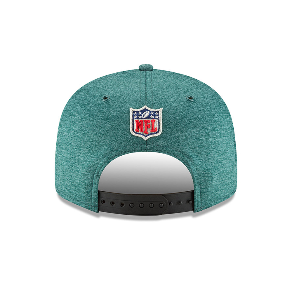 Philadelphia Eagles 2018 Sideline Home 9FIFTY casquette avec languette de réglage crantée