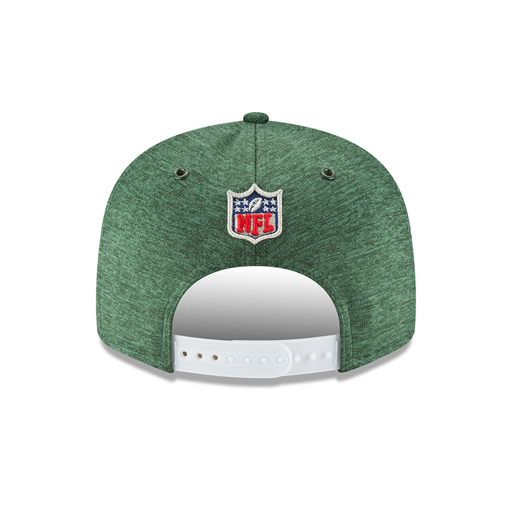 New York Jets 2018 Sideline Home 9FIFTY casquette avec languette de réglage crantée