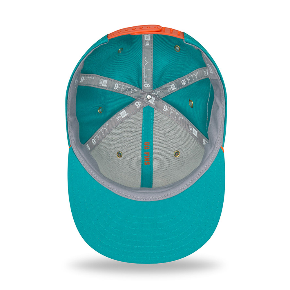 9FIFTY Snapback – Miami Dolphins – 2018 Sideline Home