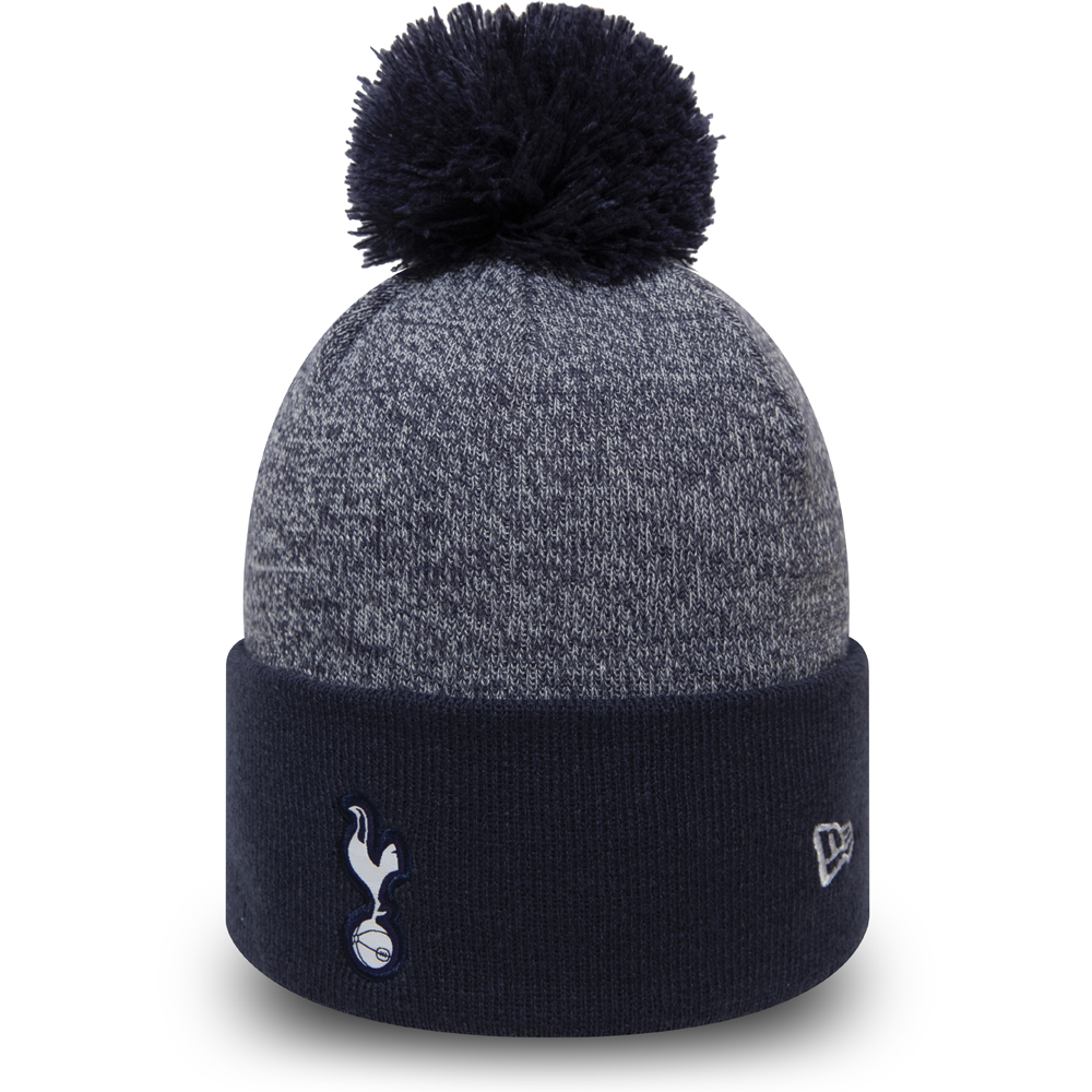 Tottenham Hotspur FC Bobble Wide Cuff Beanie Hat