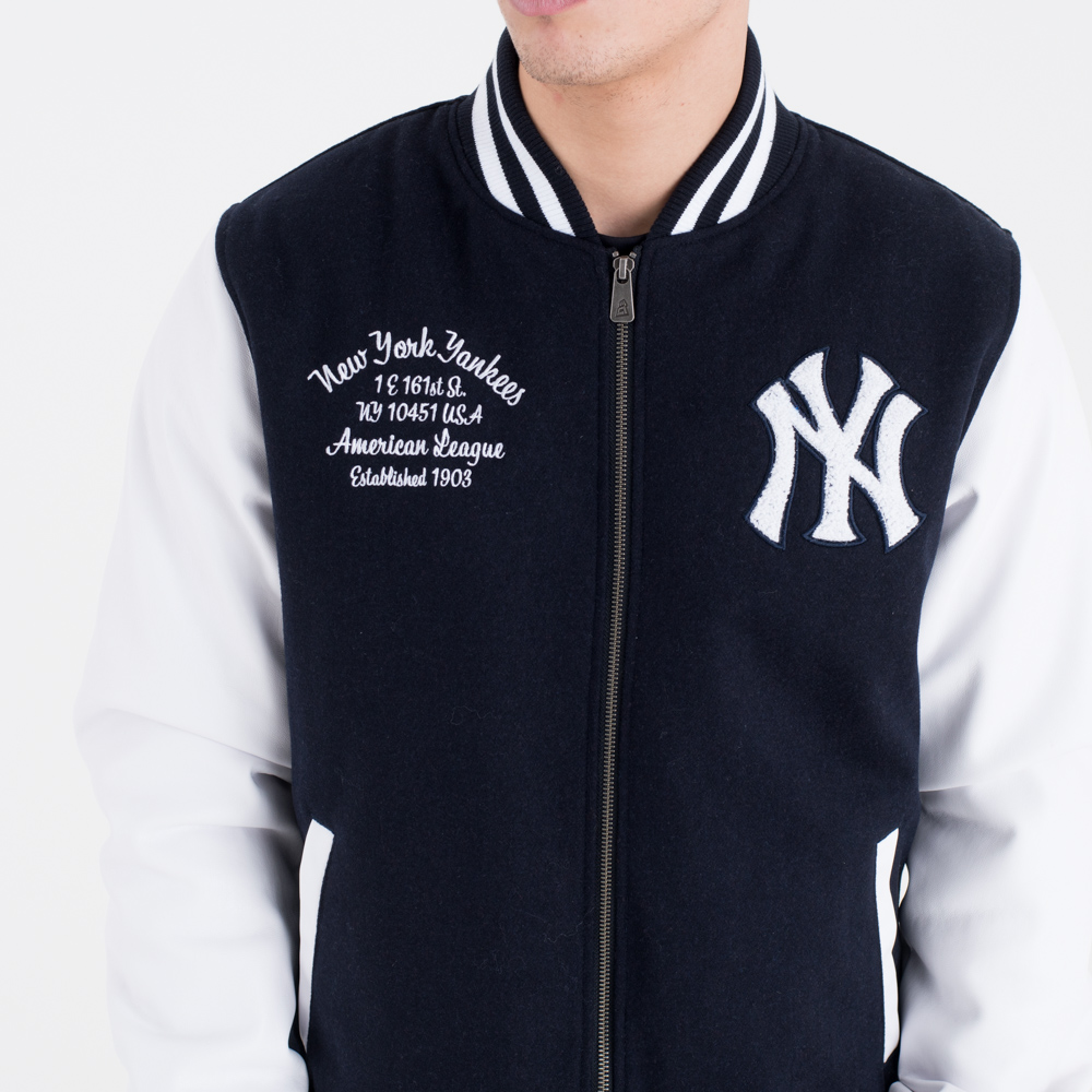 New York Yankees University Club Varsity Jacket | lupon.gov.ph