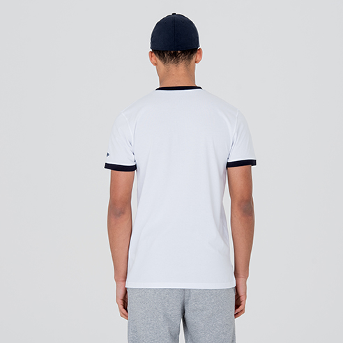 New York Yankees – University Club – Weißes T-Shirt mit Logo