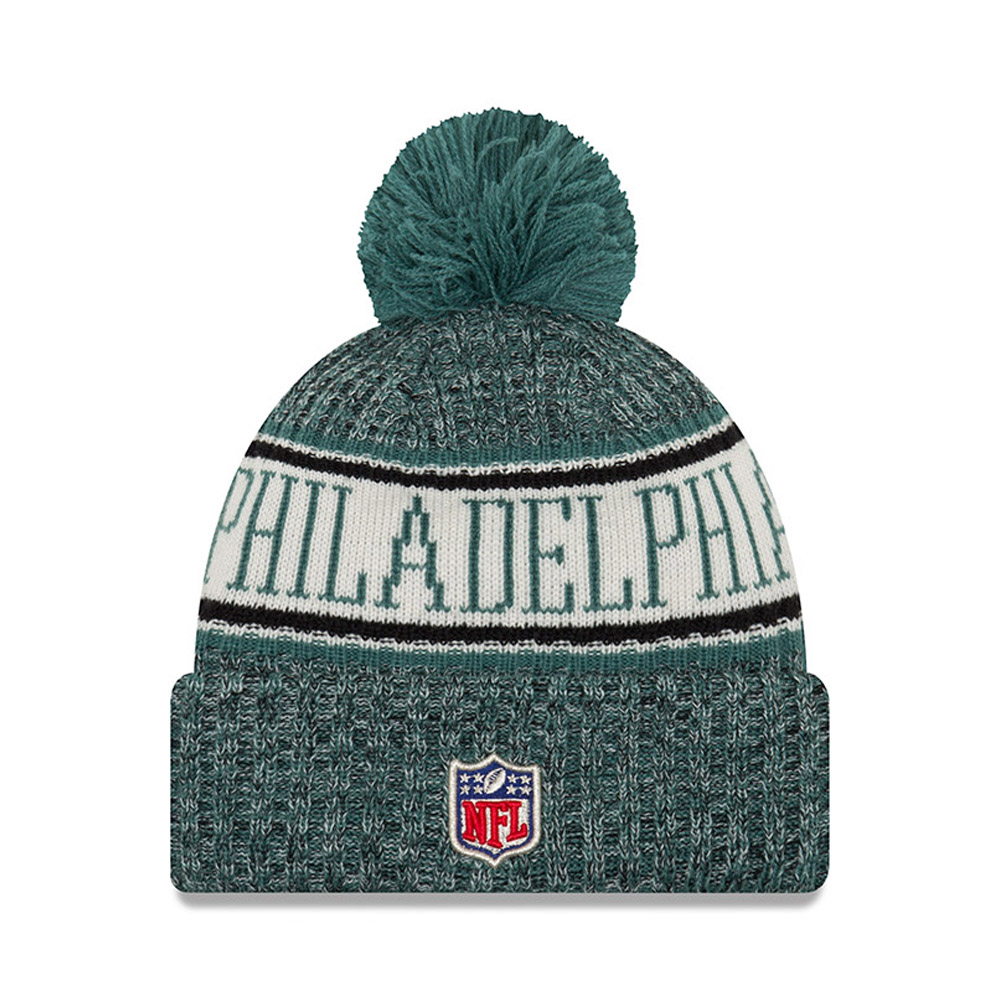 Philadelphia Eagles 2018 Sideline Bobble Cuff Knit