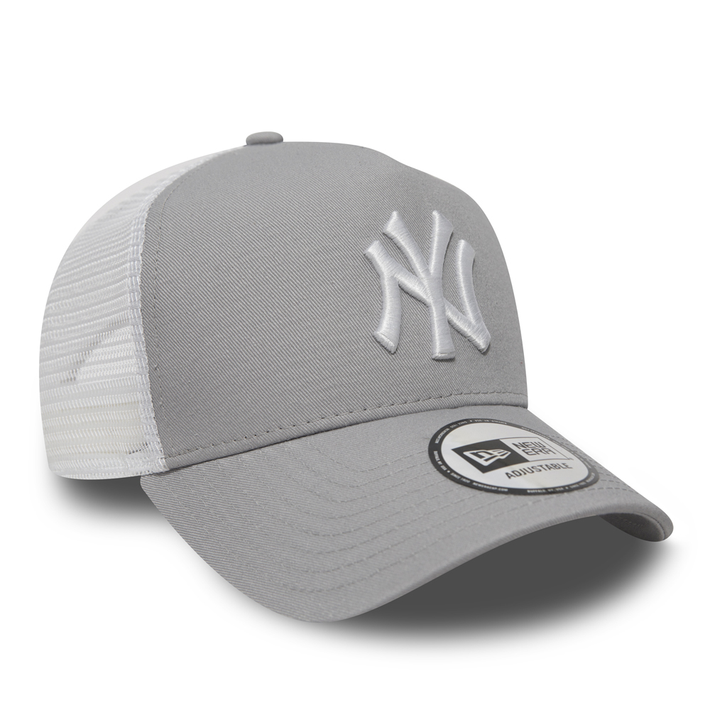 Trucker NY Yankees Clean droit gris