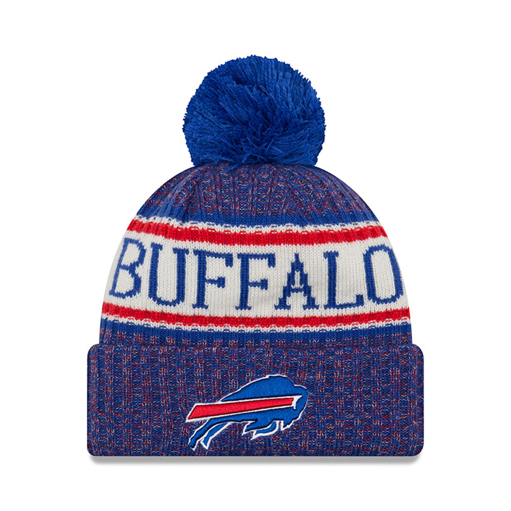 Bonnet à revers et pompon Buffalo Bills 2018 Sideline
