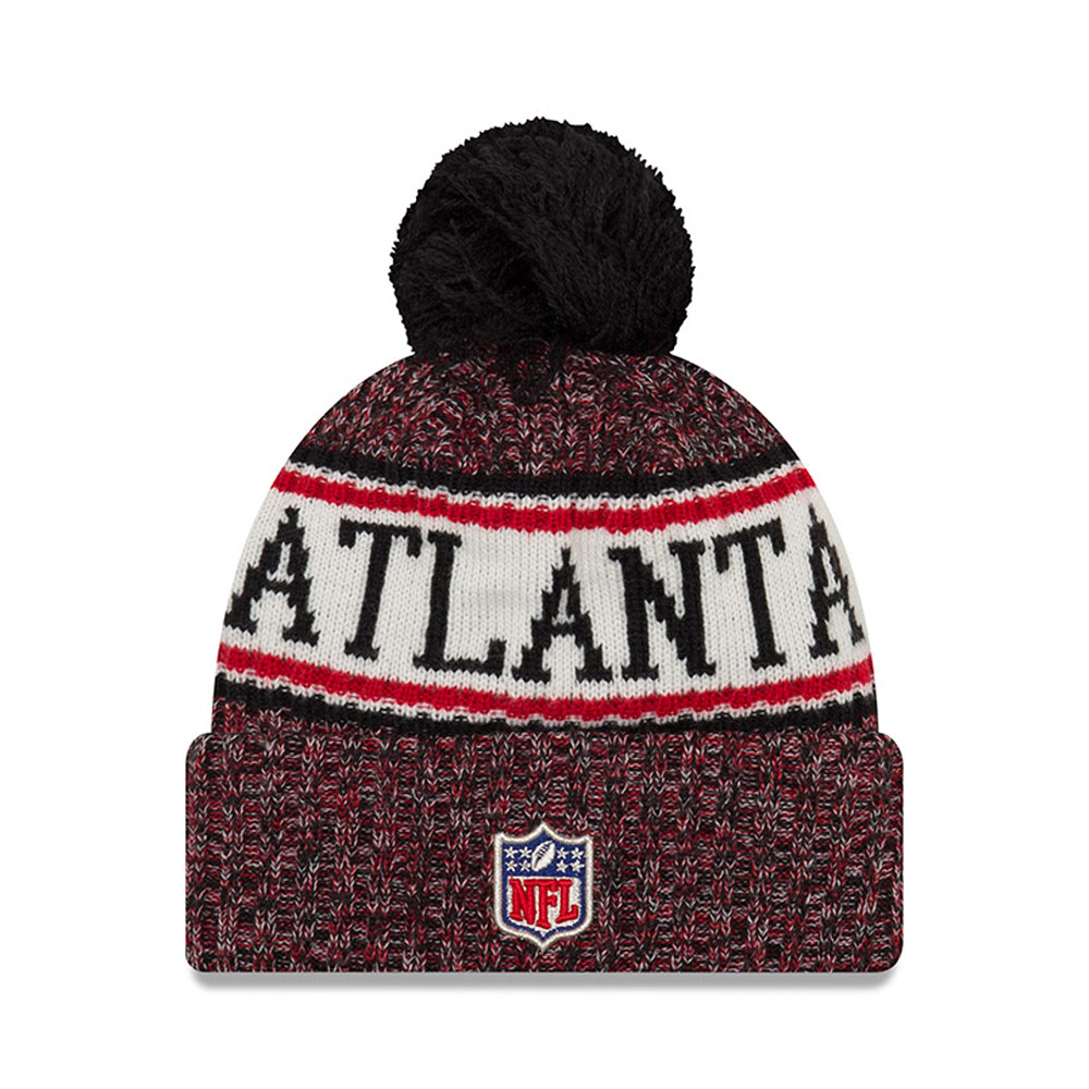 Atlanta Falcons 2018 Sideline Bobble Cuff Knit