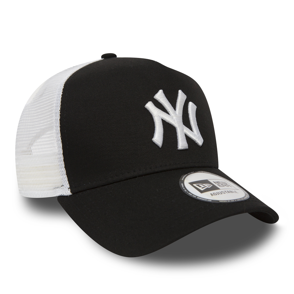 Trucker NY Yankees Clean droit noir