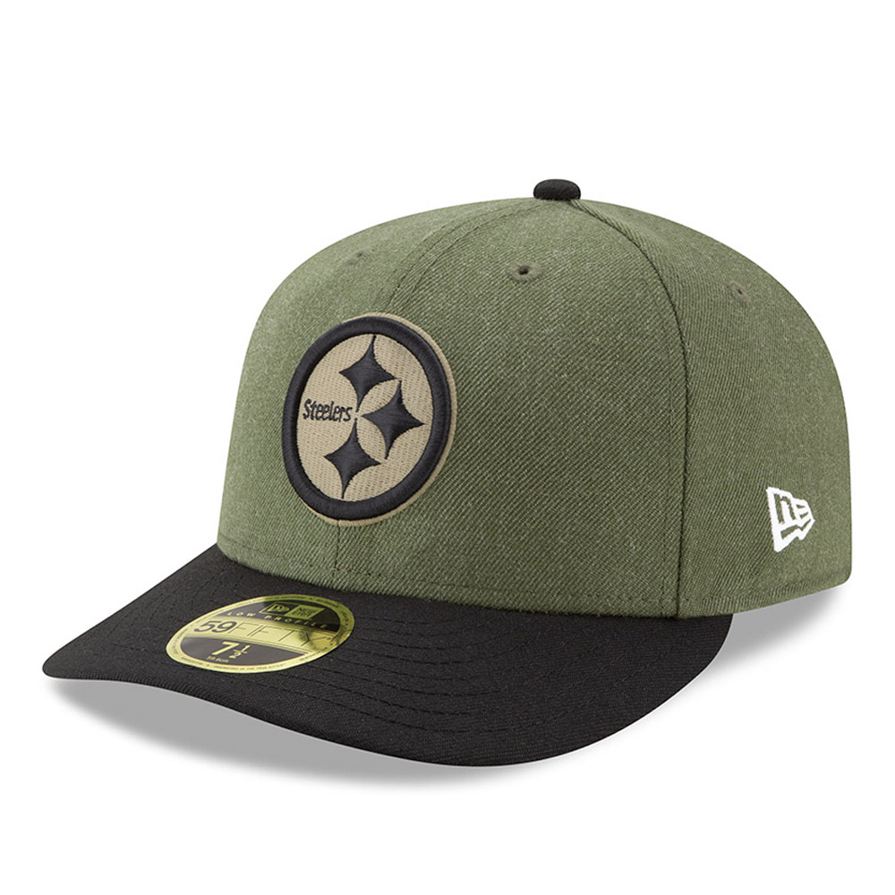 Casquette basse Pittsburgh Steelers  Salute to Service 59FIFTY