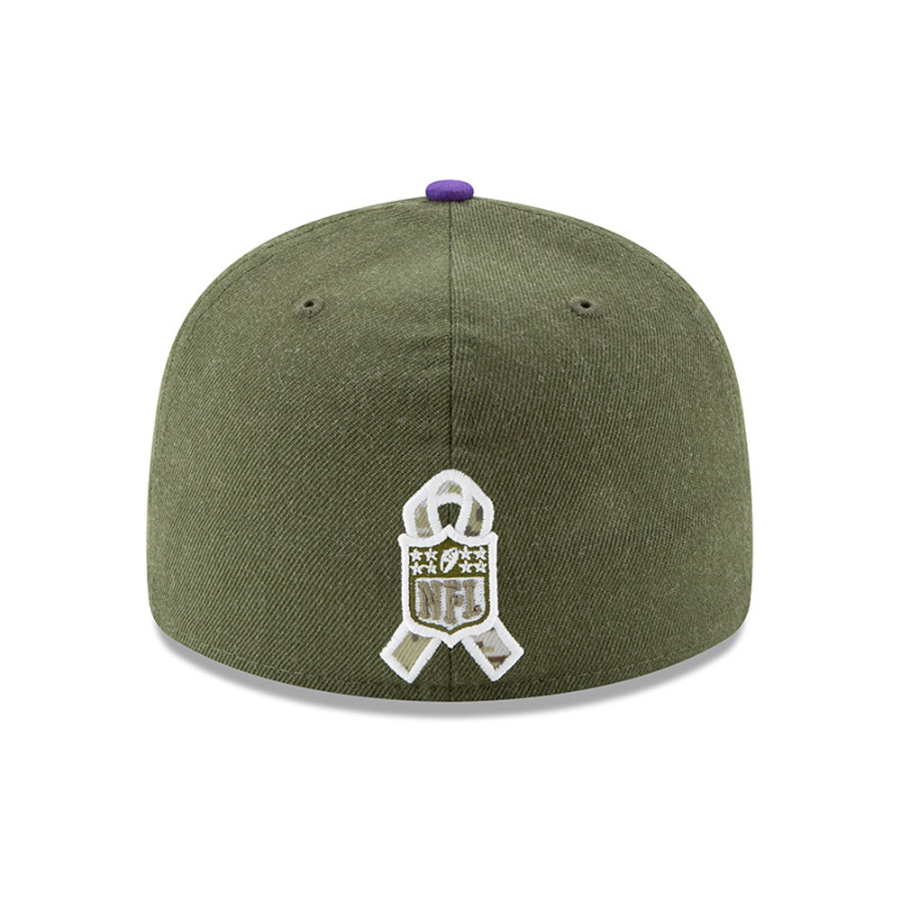 Casquette basse Minnesota Vikings Salute to Service 59FIFTY