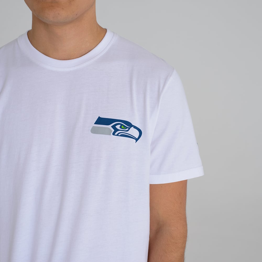 T-shirt Seattle Seahawks blanc