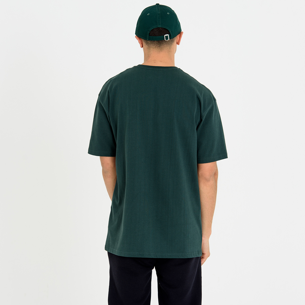 T-shirt in jersey New Era verde