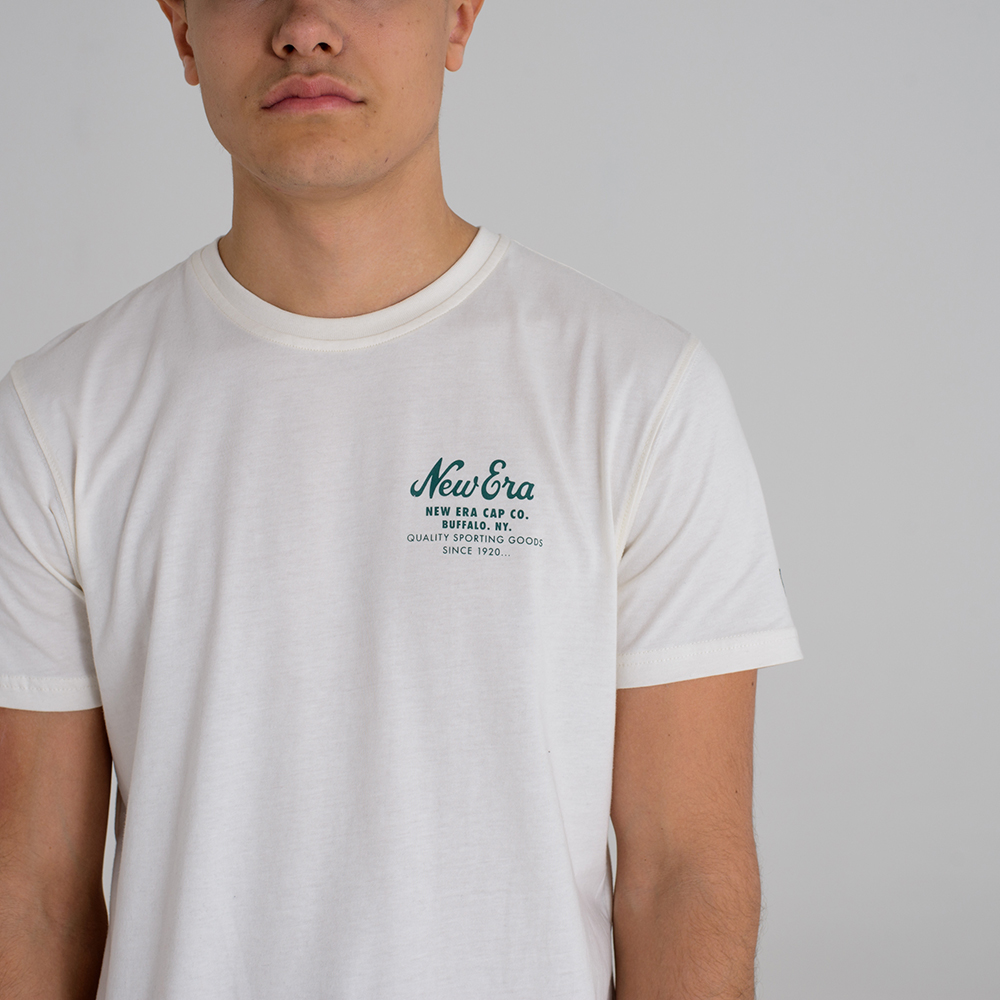 T-shirt New Era Cap Co. blanc