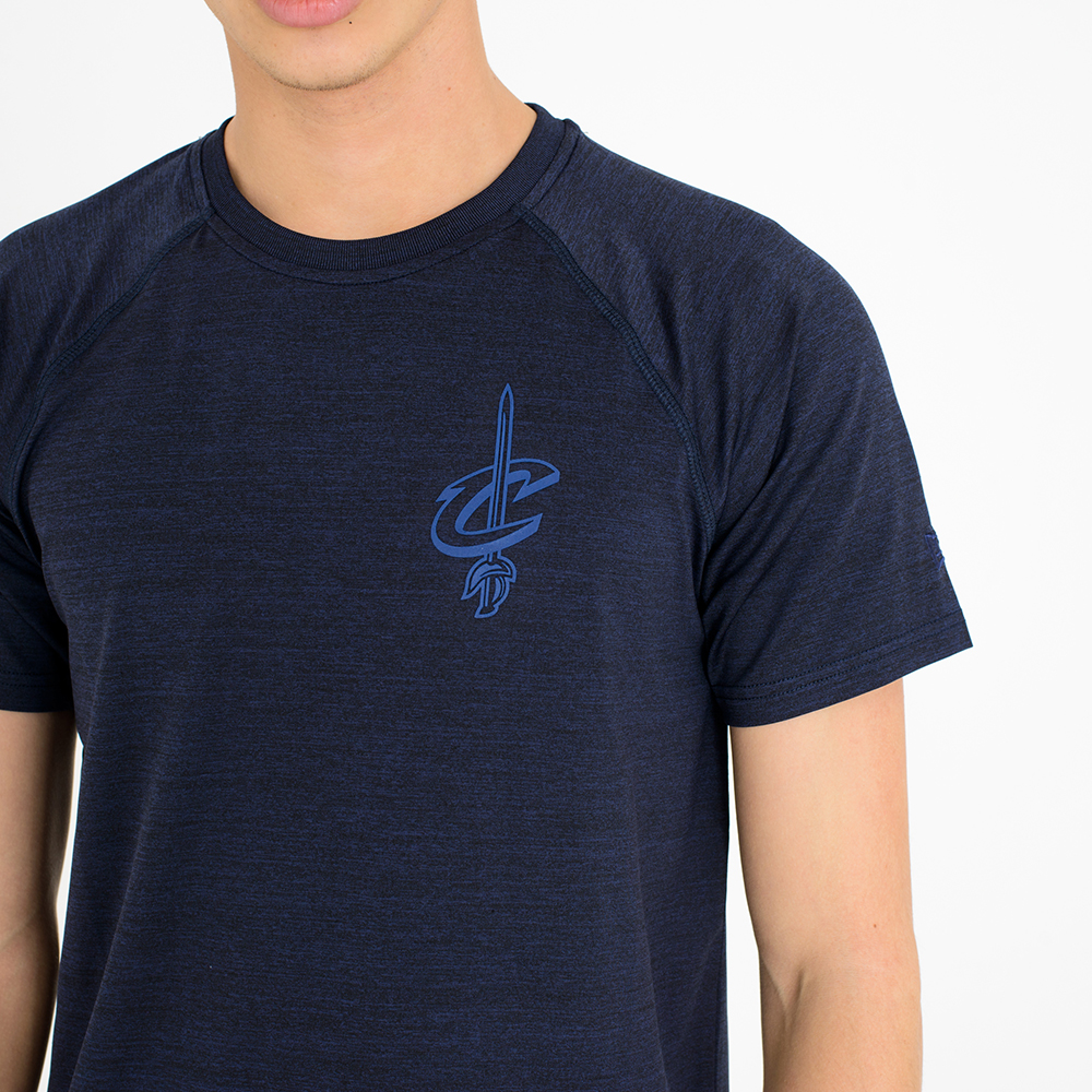 T-shirt Cleveland Cavaliers Engineered Fit blu navy