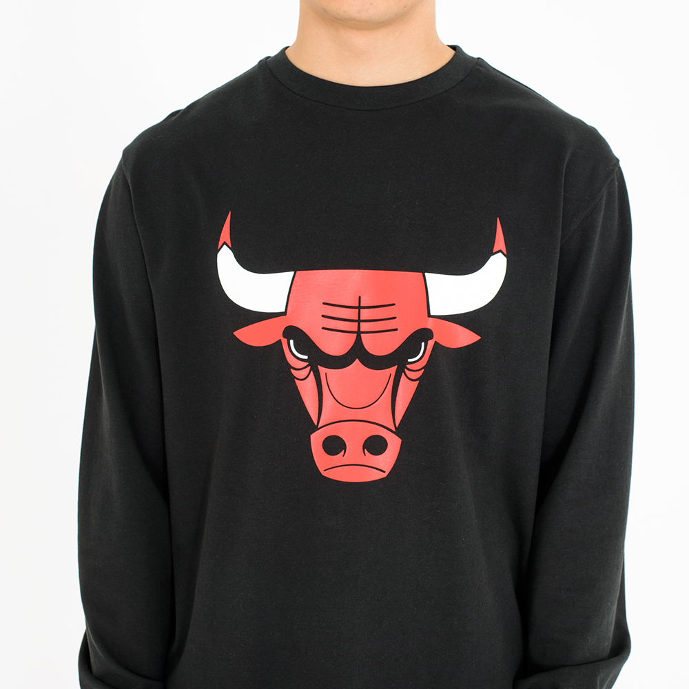 Camiseta de manga larga Chicago Bulls Logo