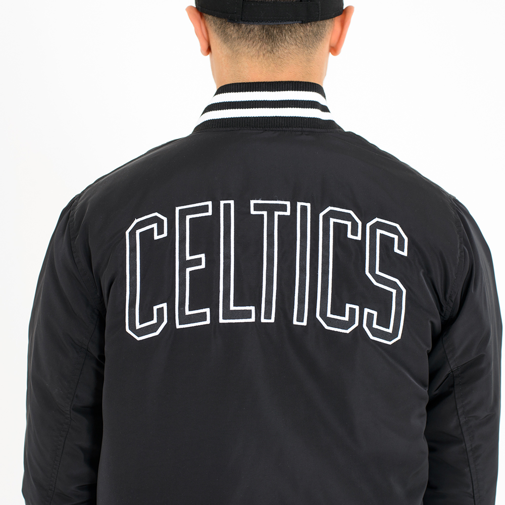 Boston Celtics Monochromatic Varsity Jacket