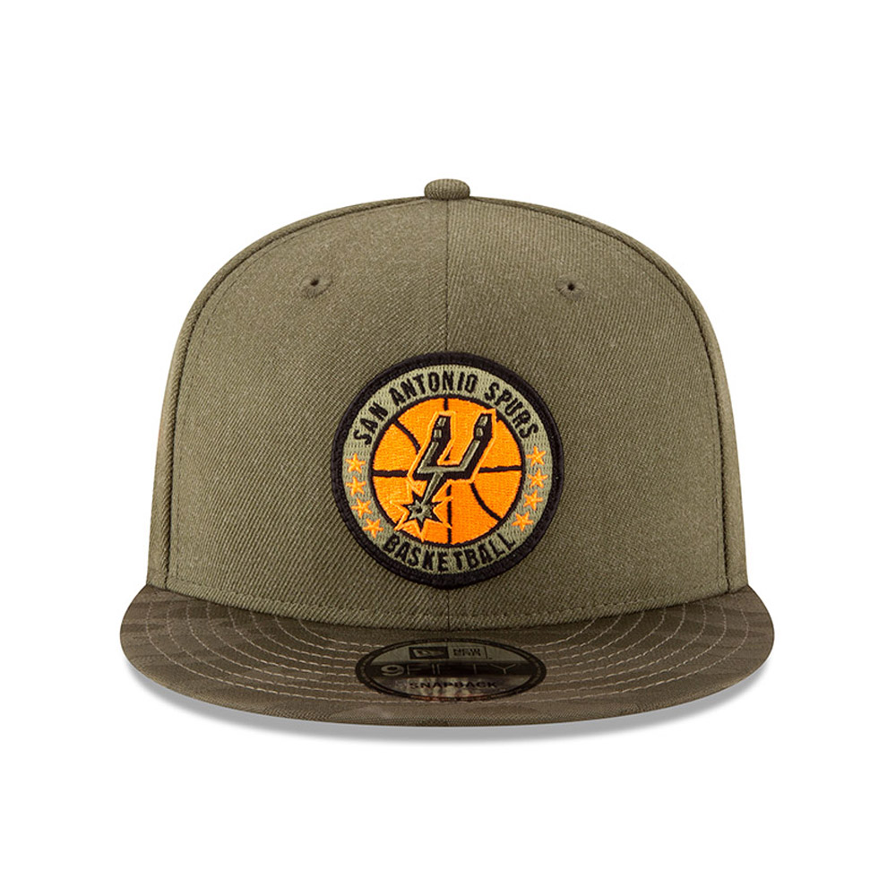 San Antonio Spurs de la collection NBA Authentics - Séries Tip Off casquette avec languette de réglage crantée 9FIFTY