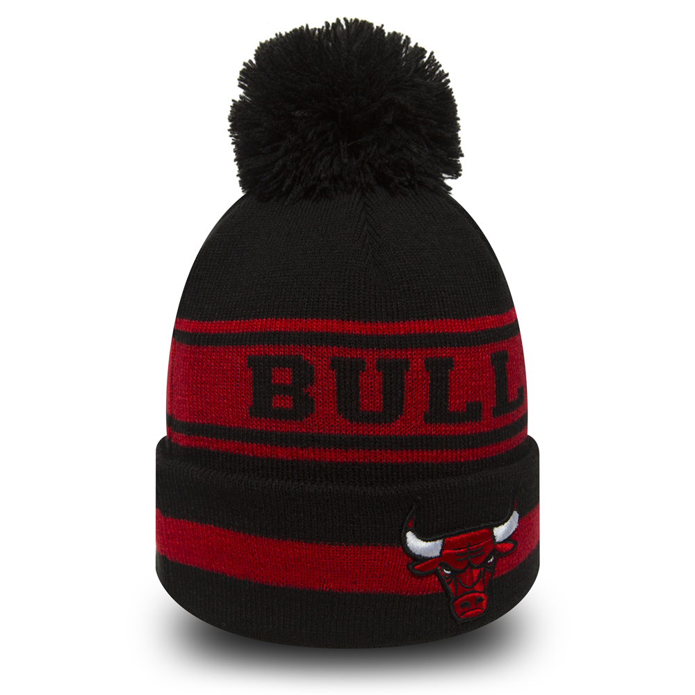 Chicago Bulls ‒ Team ‒ Cuff-Beanie mit Bommel
