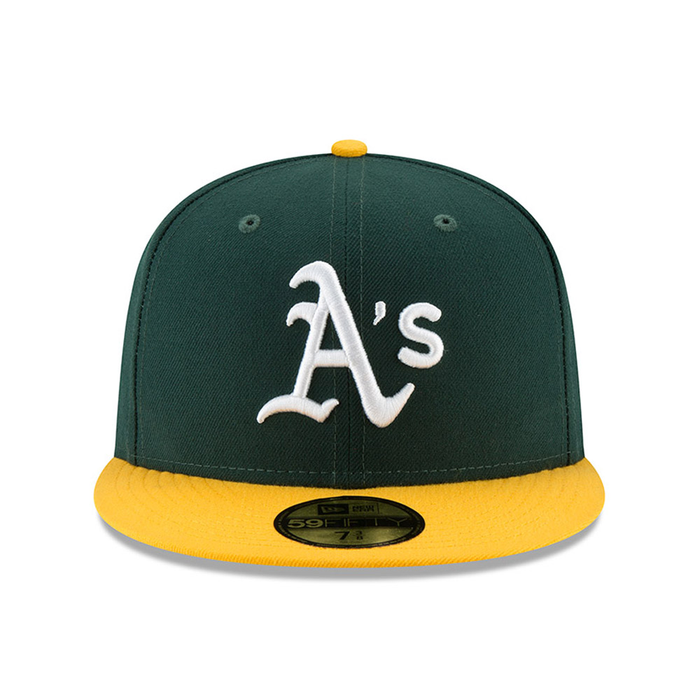 Cappellino Oakland Athletics On Field Home 59FIFTY verde