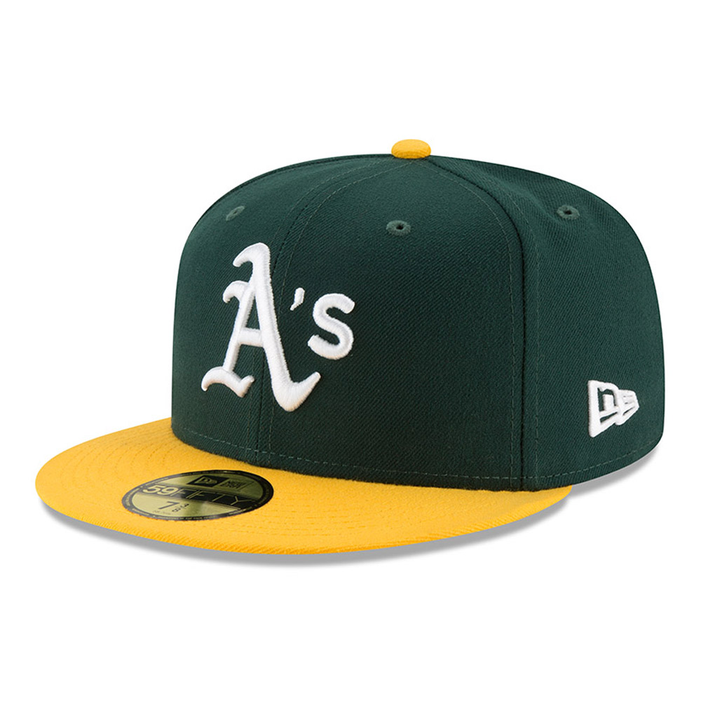 Cappellino Oakland Athletics On Field Home 59FIFTY verde