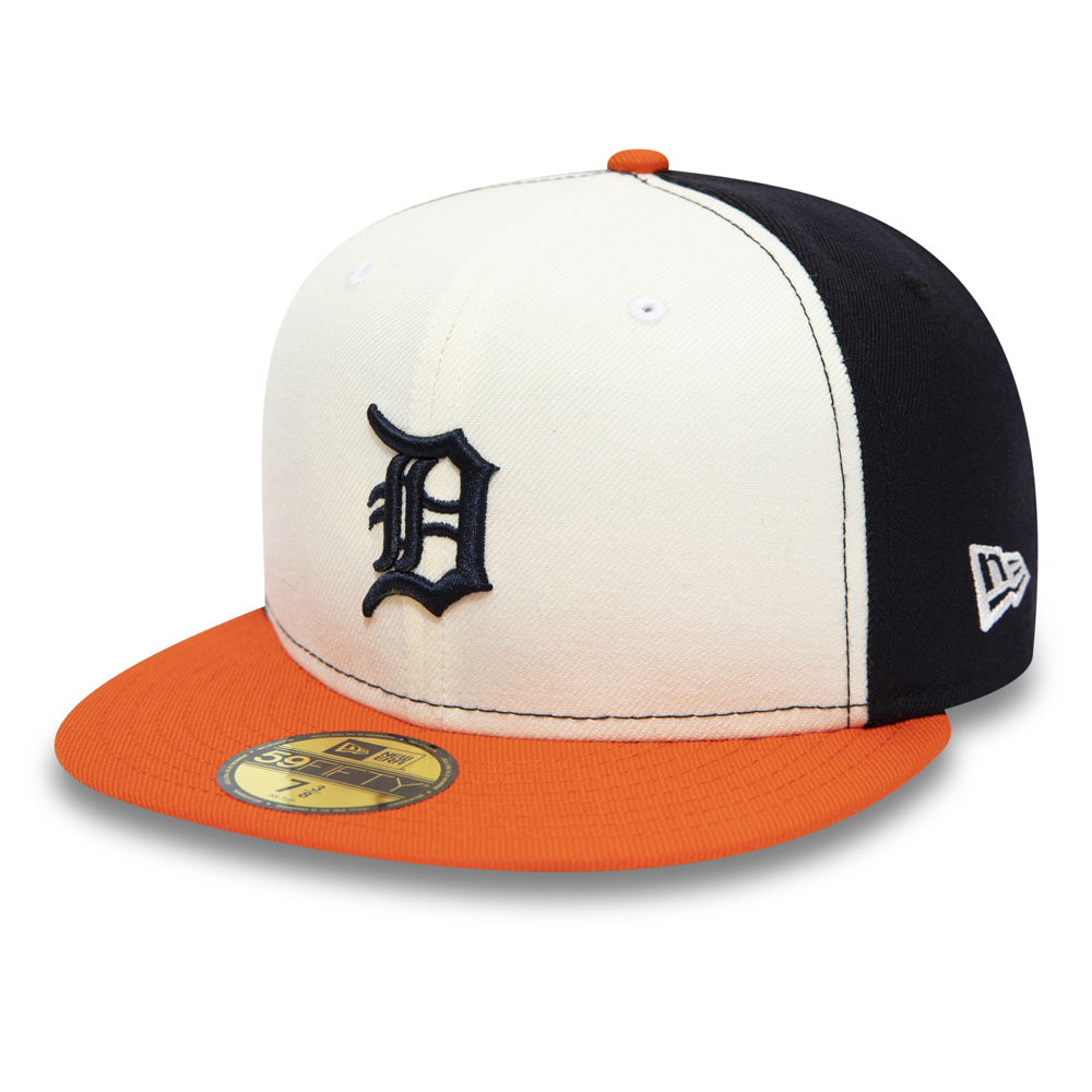 Detroit Tigers White 59FIFTY Cap