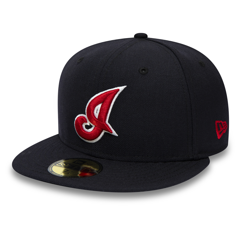 Cappellino 59FIFTY dei Cleveland Indians blu navy
