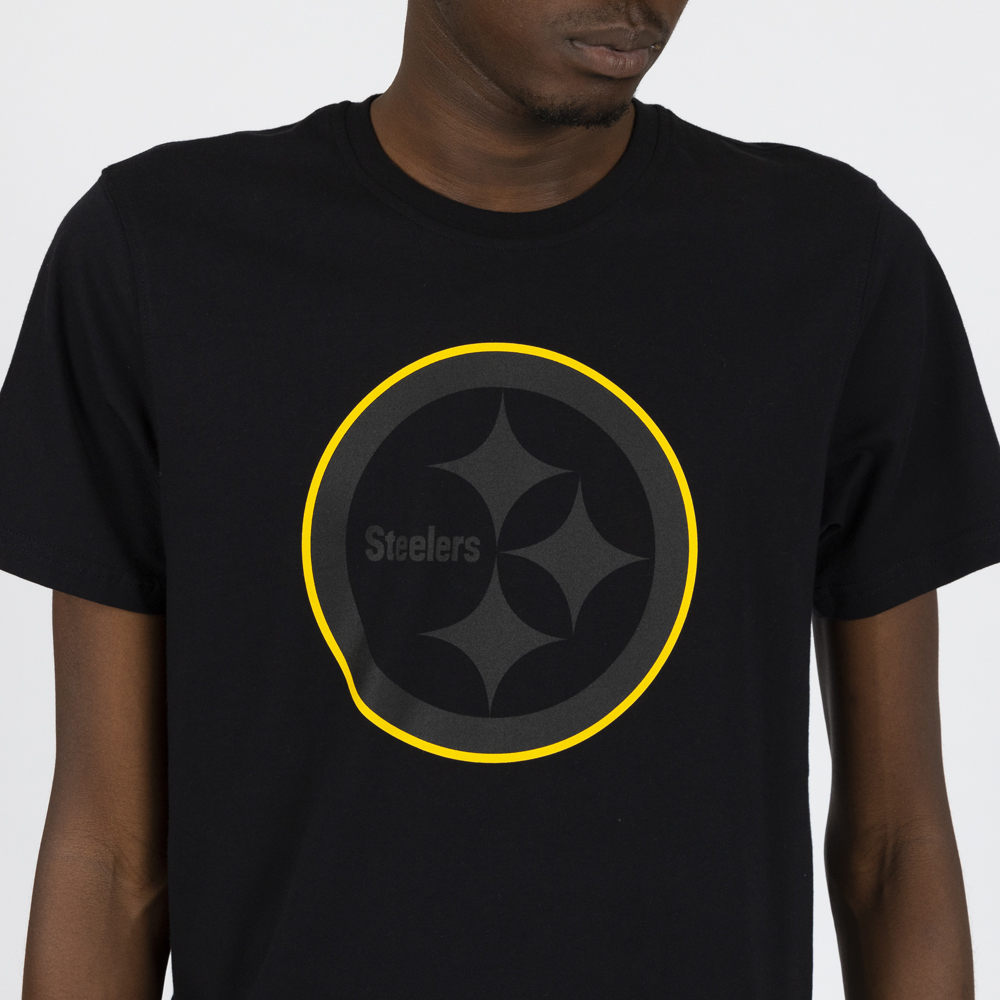 Camiseta Pittsburgh Steelers Fan Pack, negro