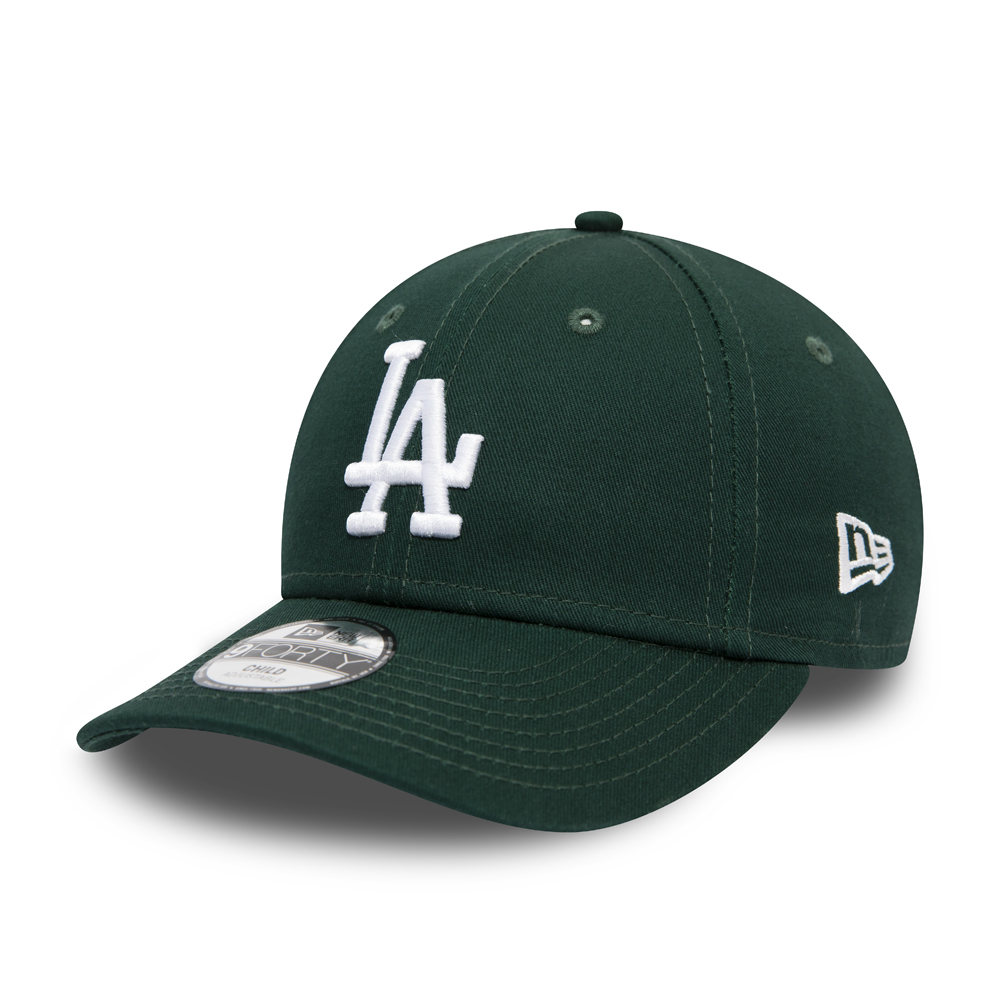 Los Angeles Dodgers Essential 9FORTY verde bambino