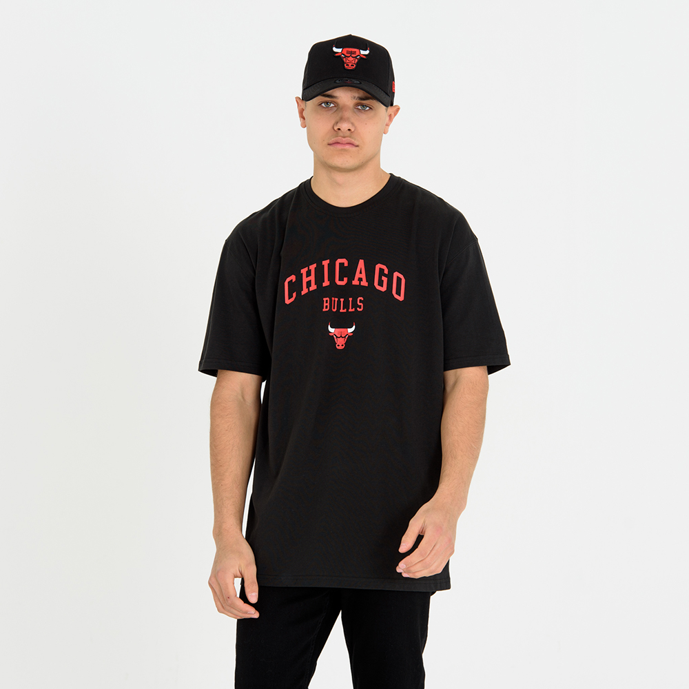 Camiseta Chicago Bulls Classic Arch, negro