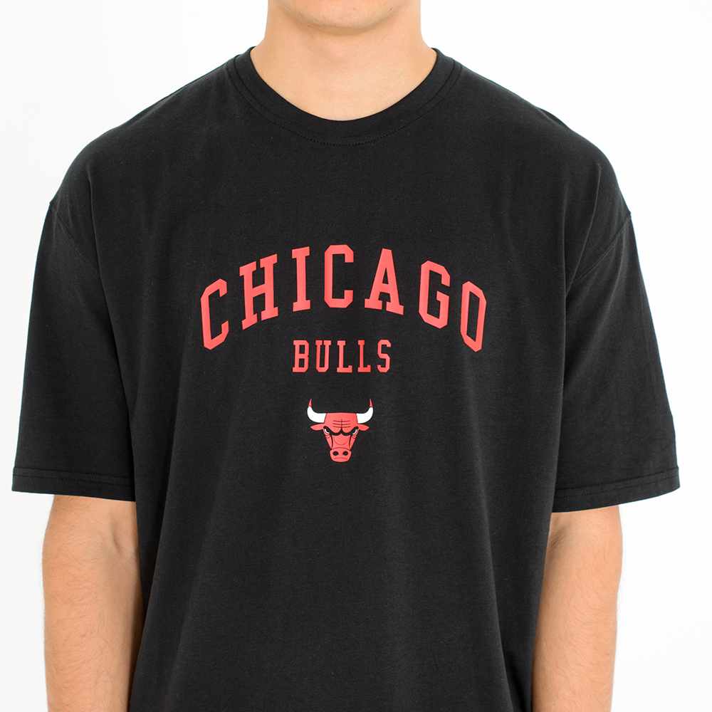 T-shirt Chicago Bulls Classic Arch nera