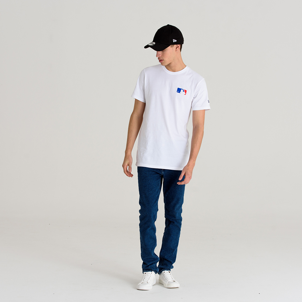 MLB Logo Team Ball – T-Shirt – Weiß