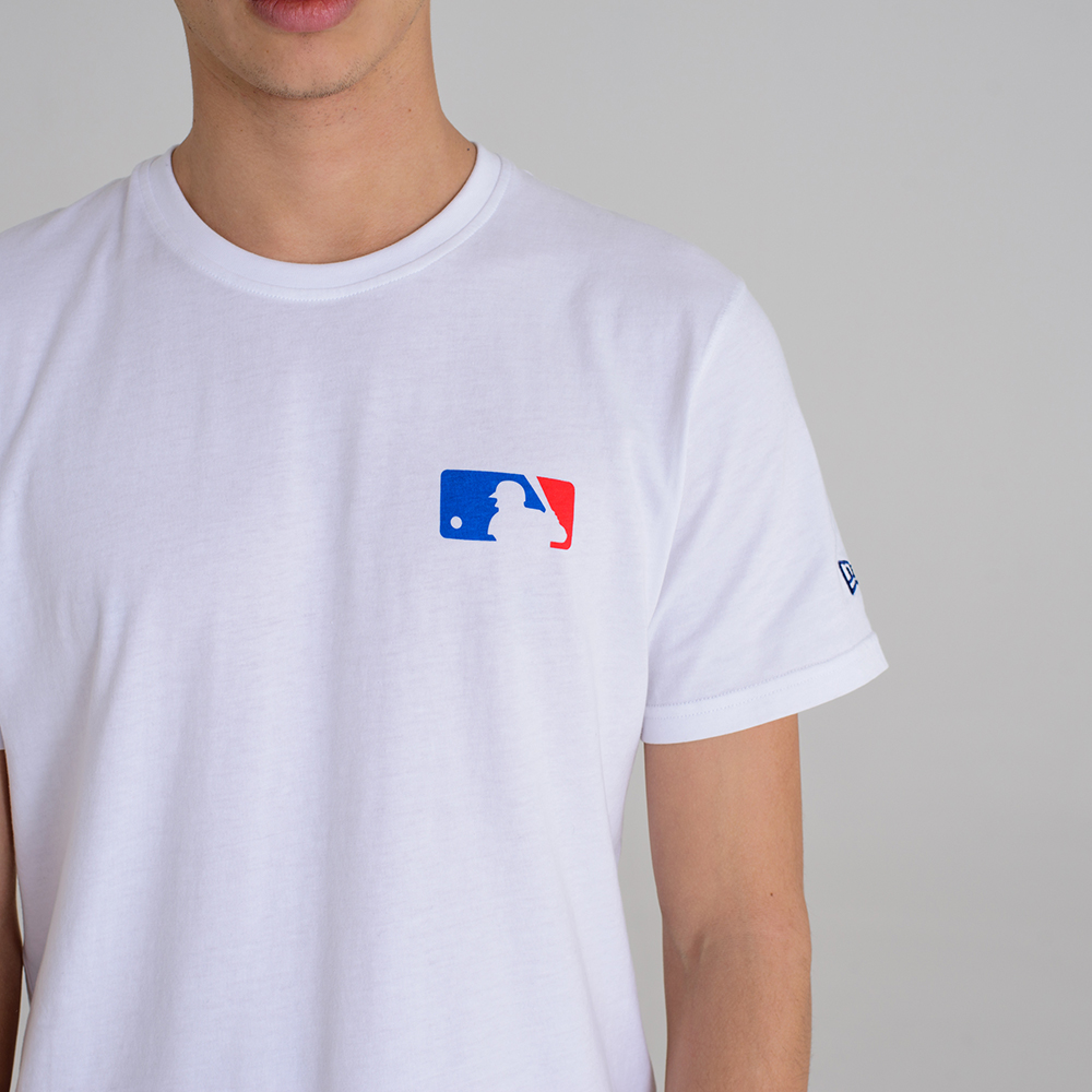 MLB Logo Team Ball – T-Shirt – Weiß