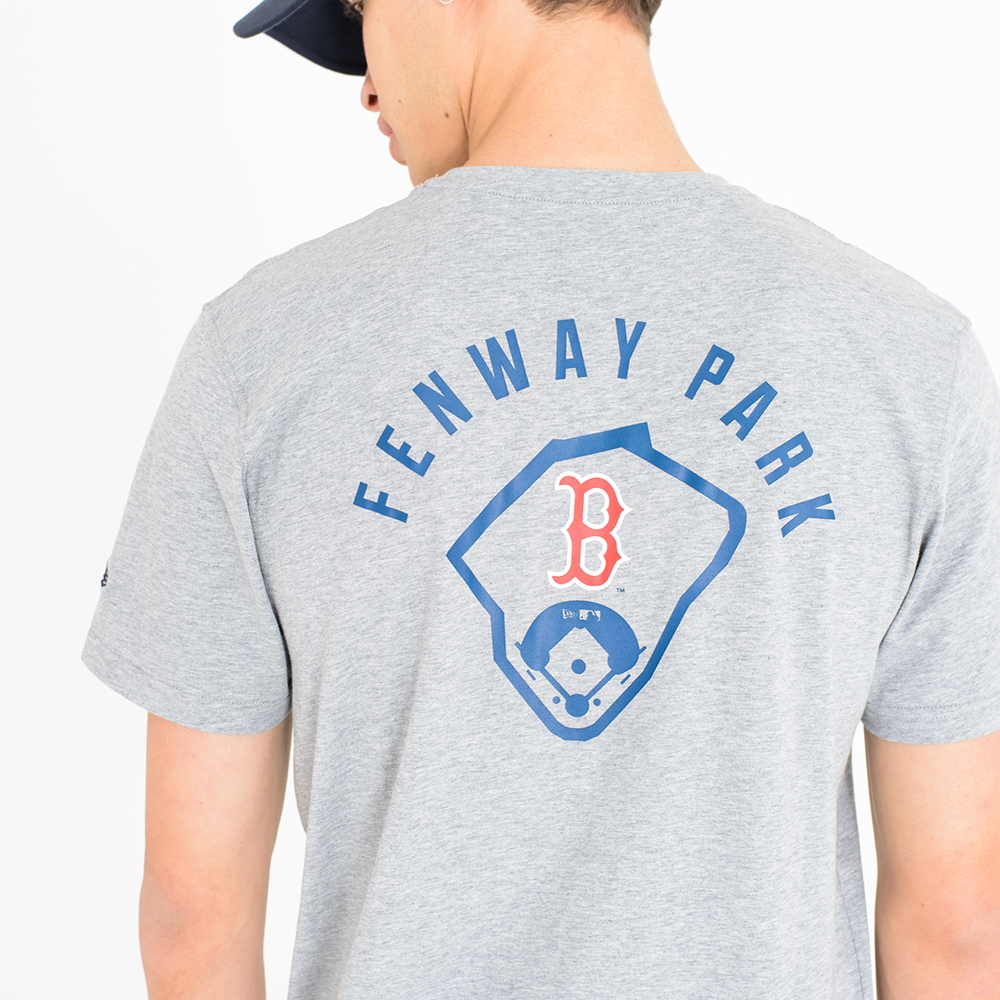 T-shirt Boston Red Sox Stadium grigia