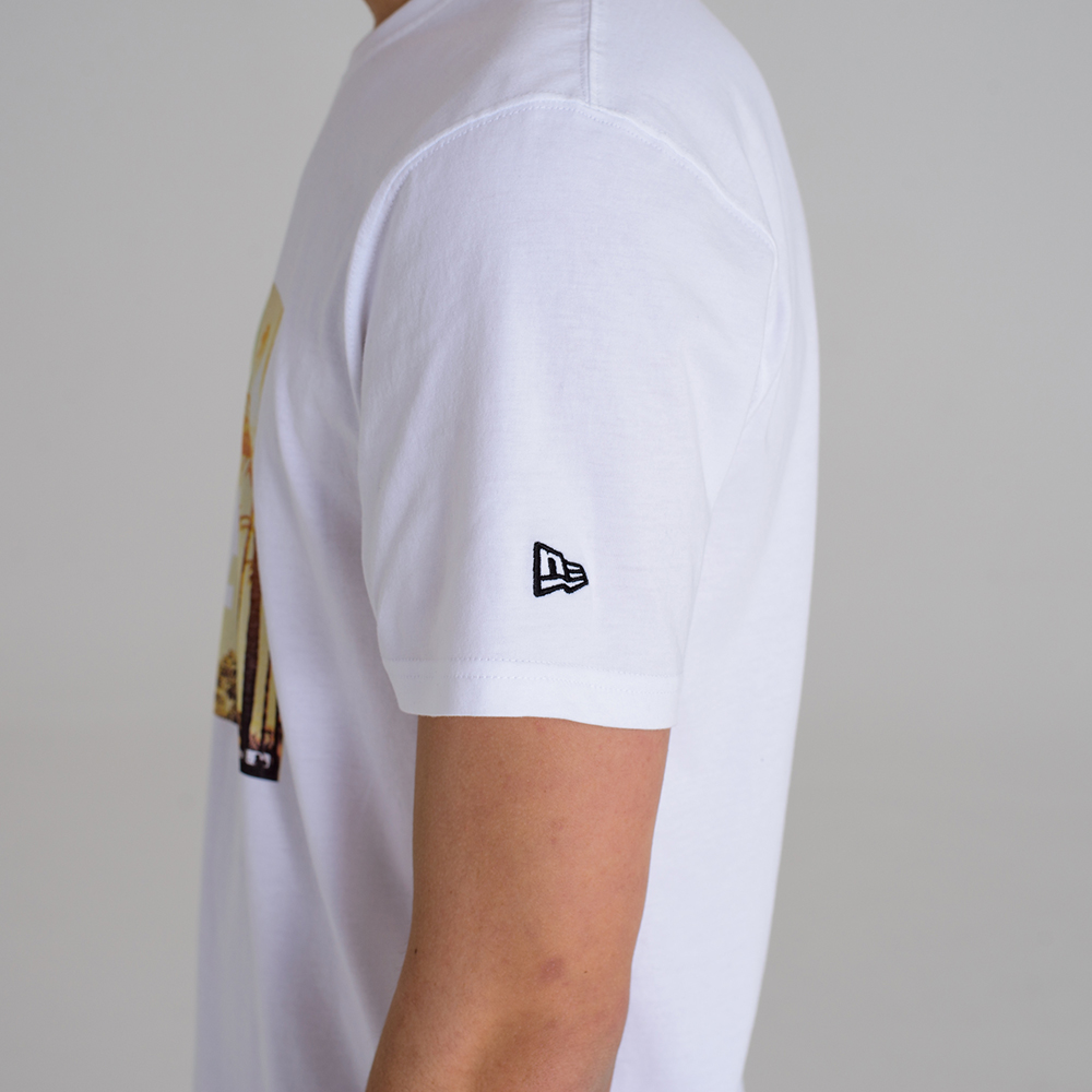 Weißes T-Shirt – Los Angeles Dodgers – City-Print