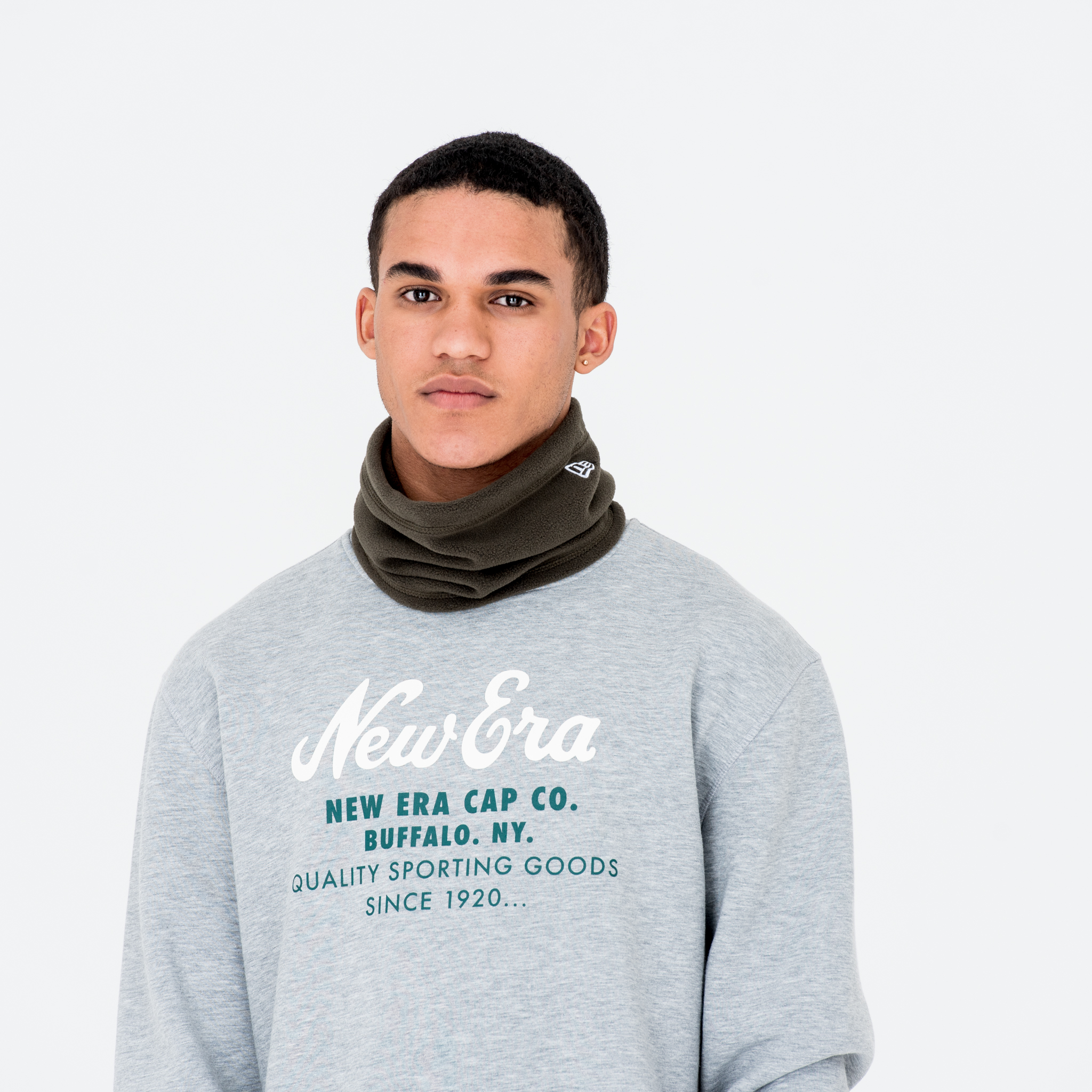 New Era – Fleece Halsgamasche – Olivgrün