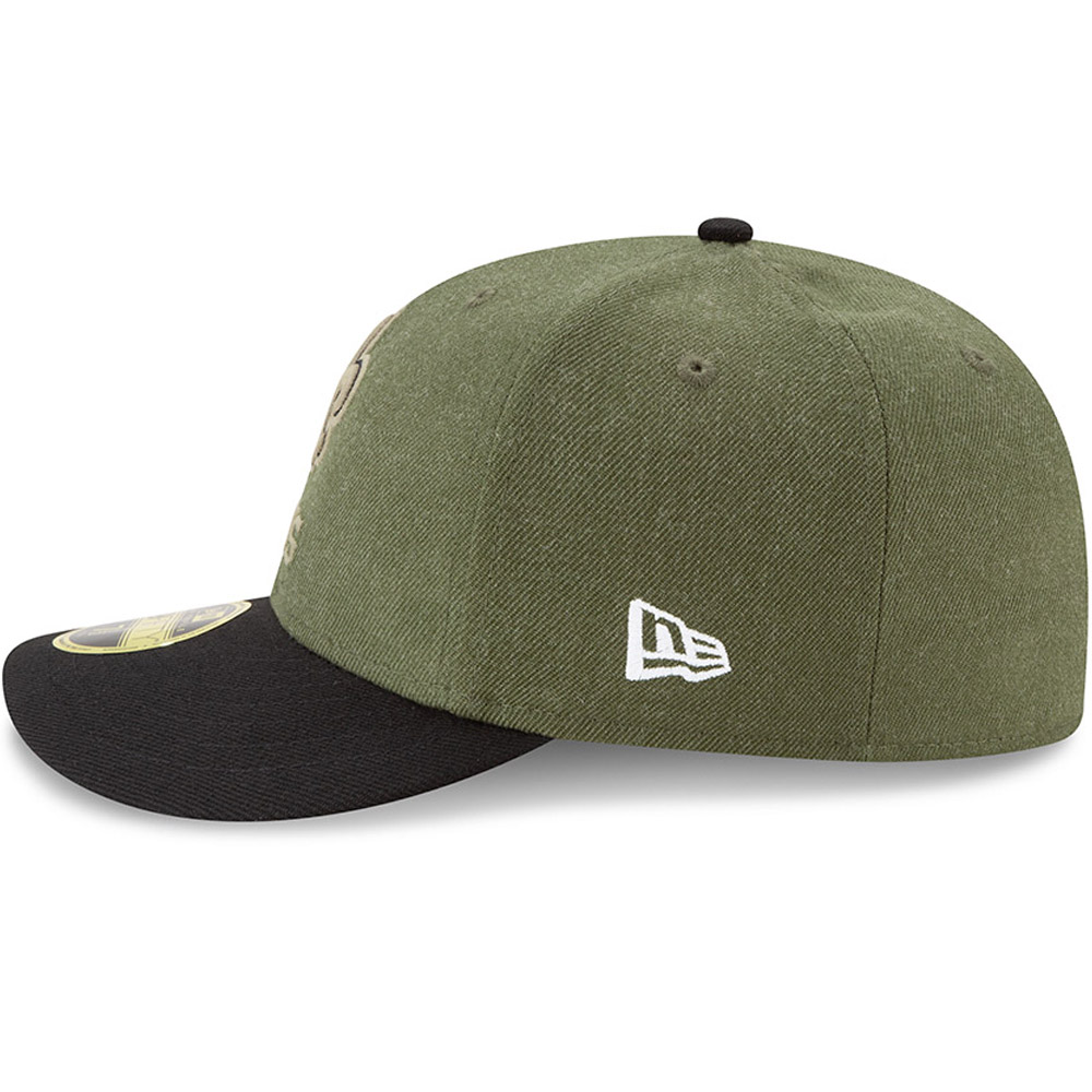 Casquette basse New Orleans Saints Salute to Service 59FIFTY
