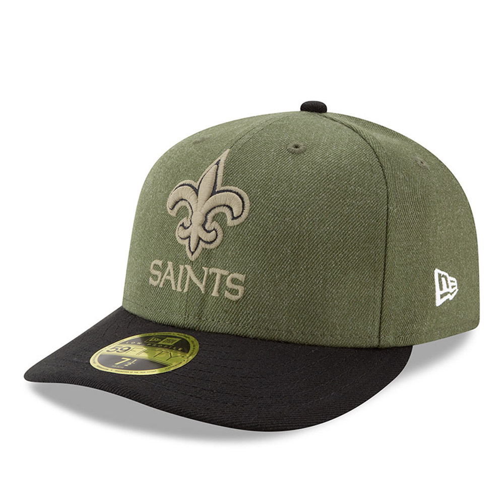 Casquette basse New Orleans Saints Salute to Service 59FIFTY