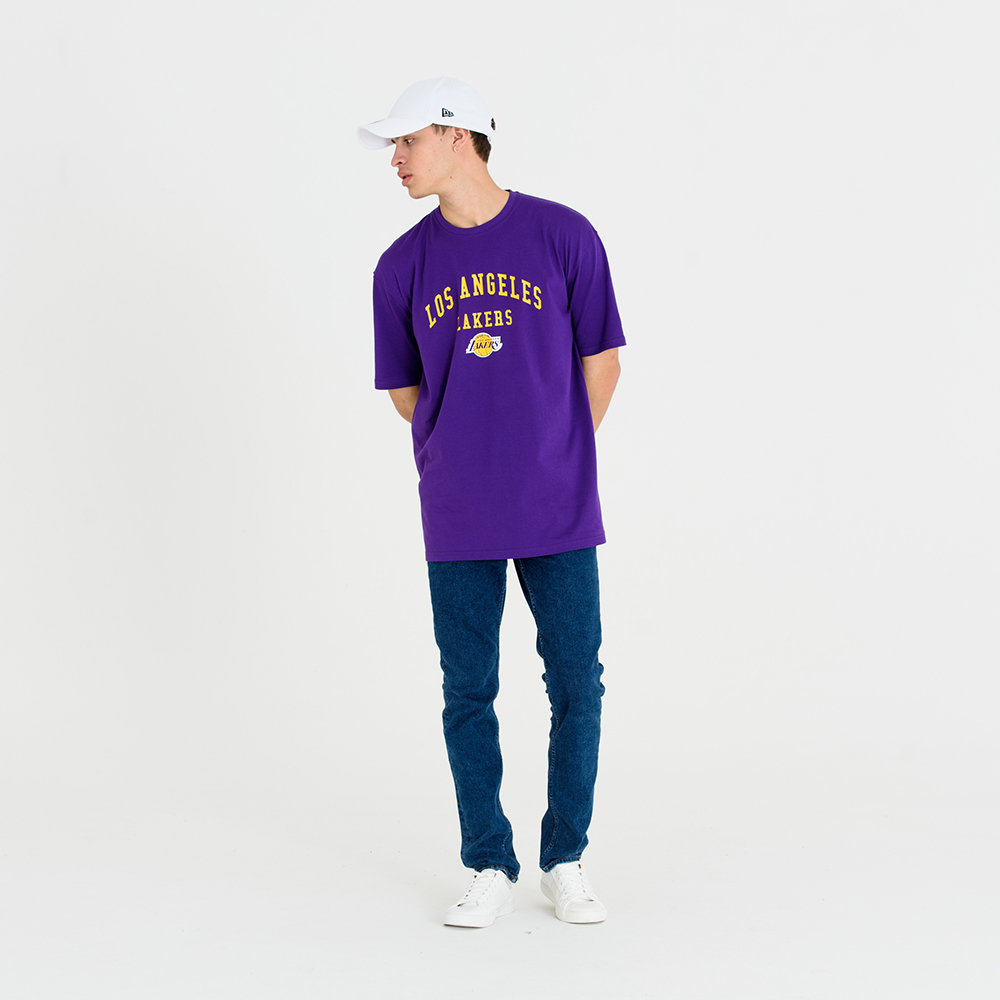 T-shirt Los Angeles Lakers Arch viola