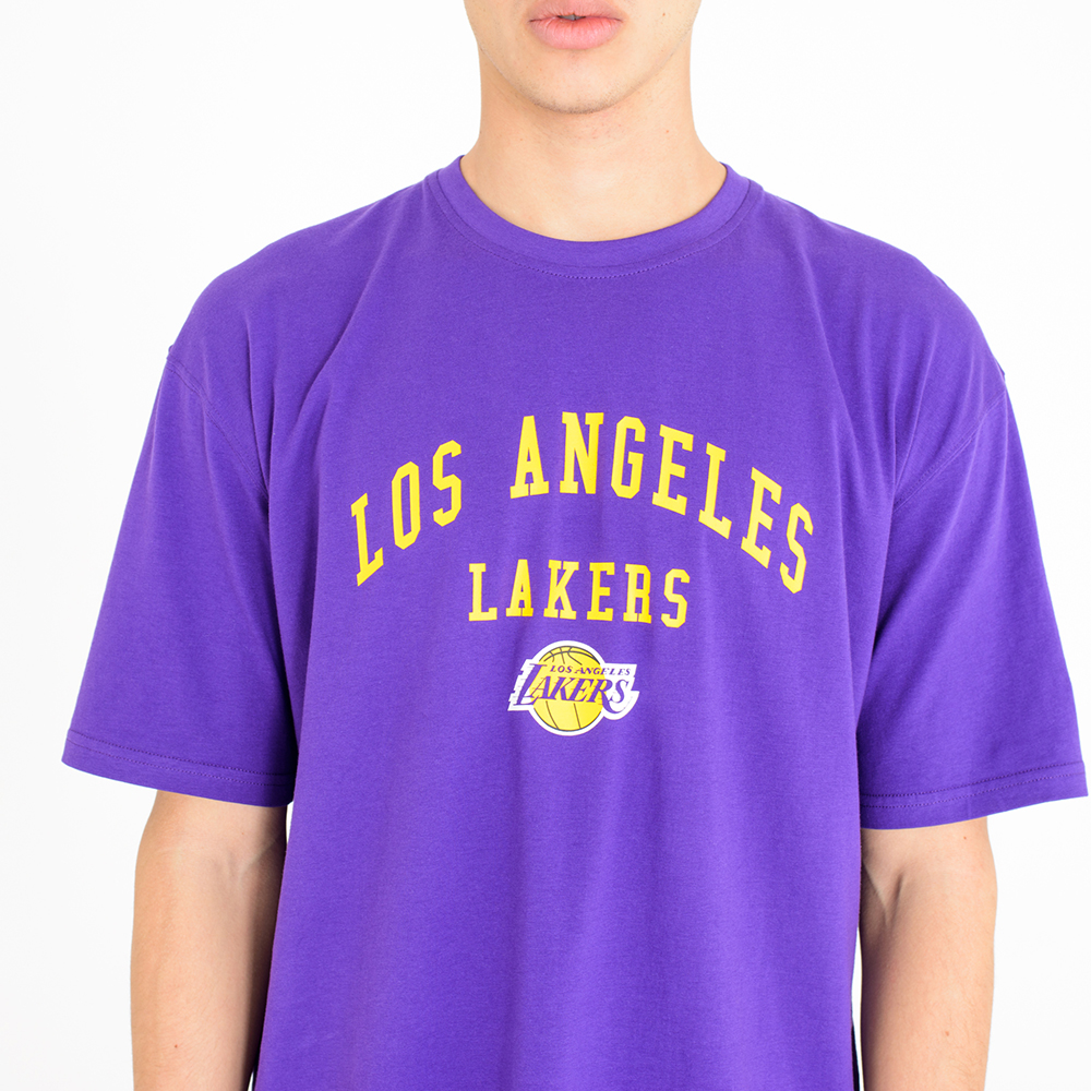 Camiseta Los Angeles Lakers Arch, morado