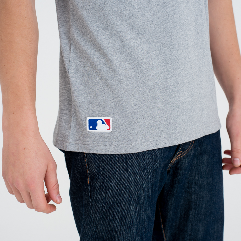 T-Shirt New York Yankees MLB Team Logo Grigia