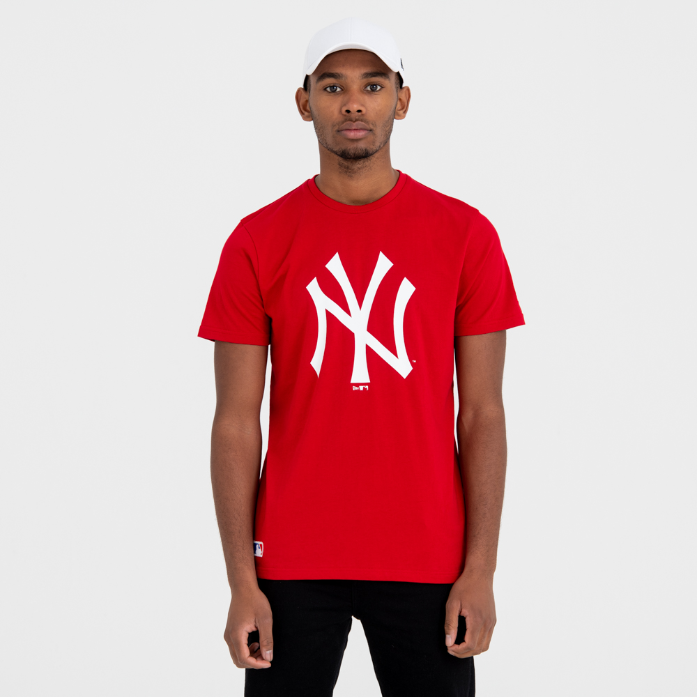 Rechtmatig bord buis Official New Era New York Yankees Team Logo Red T-Shirt A4202_282 A4202_282  A4202_282 | New Era Cap Slovenia