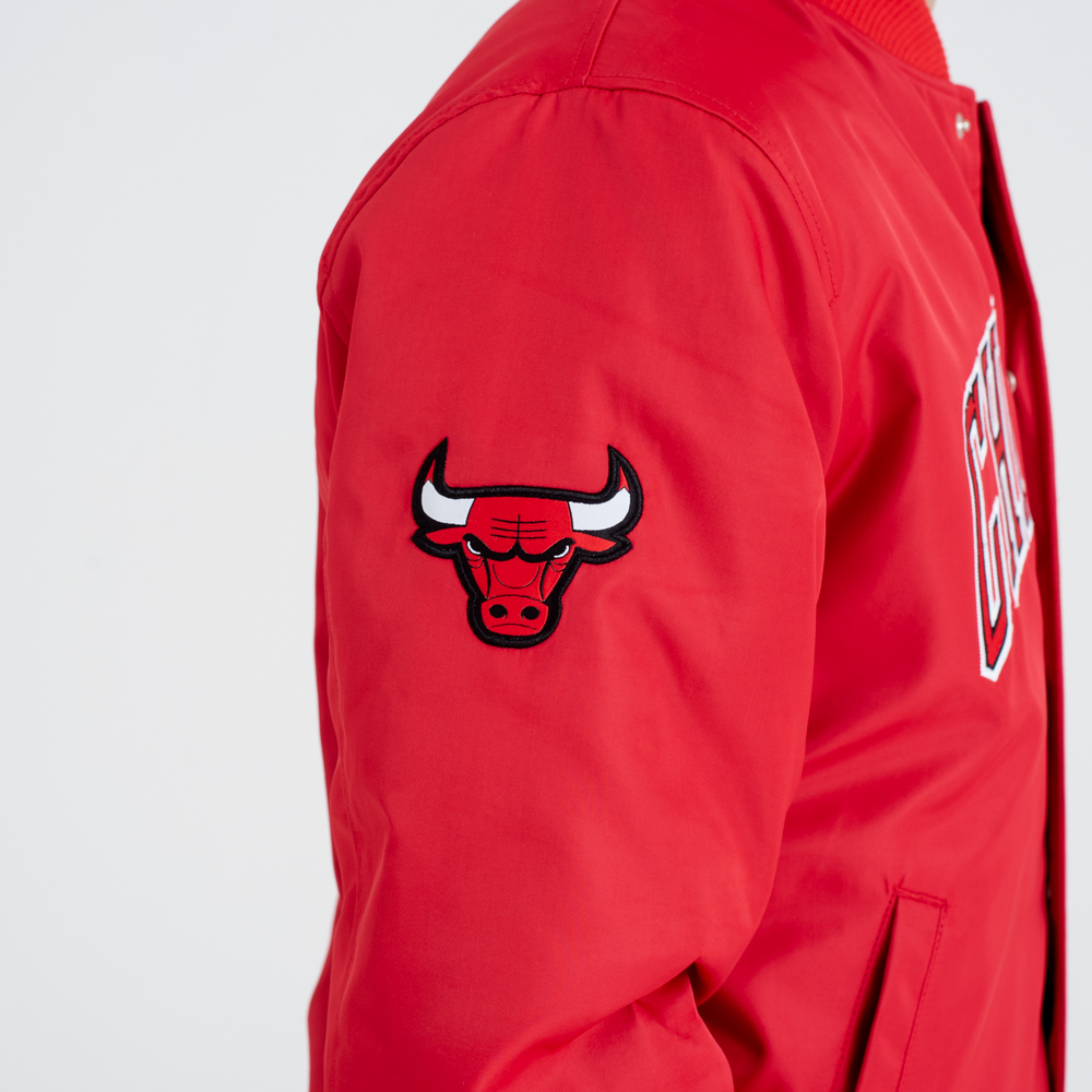Chicago Bulls – Team Wordmark – Varsity-Jacke