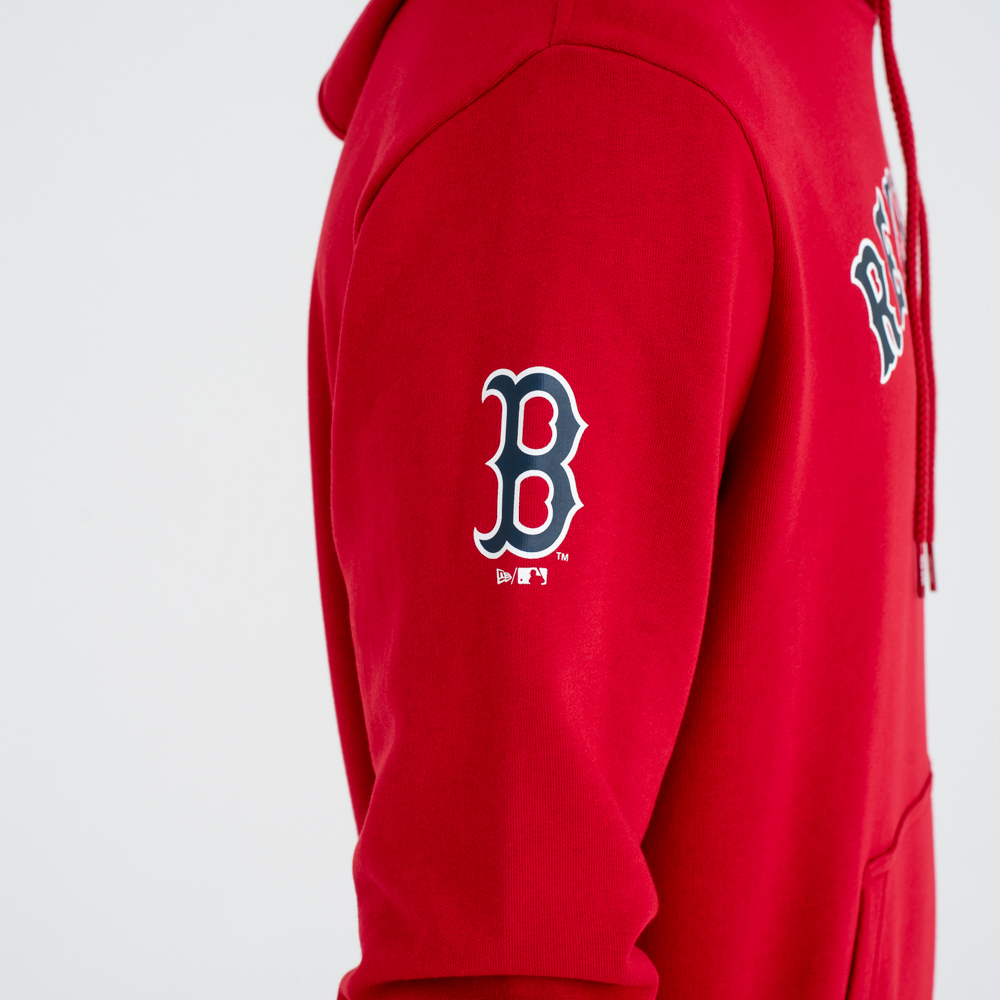 Boston Red Sox – Jersey-Hoodie zum Überziehen mit Slogan