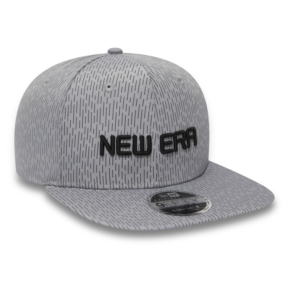 New Era – 9FIFTY Snapback– Rain Camo – Grau – Original Fit