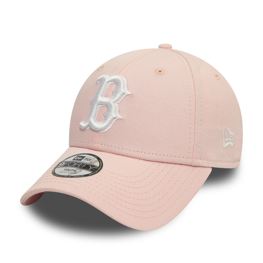Boston Red Sox Essential 9FORTY rosa bambino