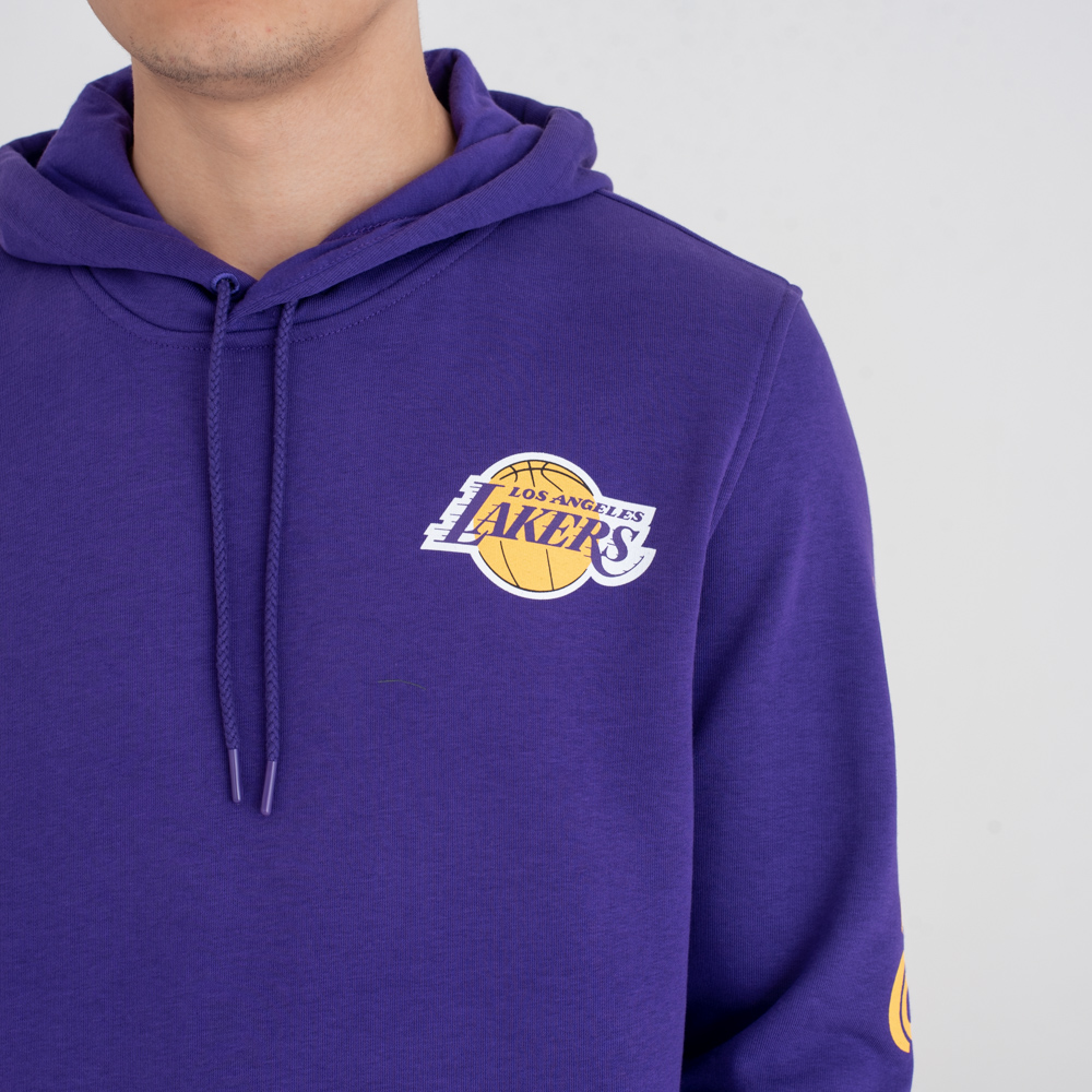 Los Angeles Lakers – Hoodie mit Schriftzug