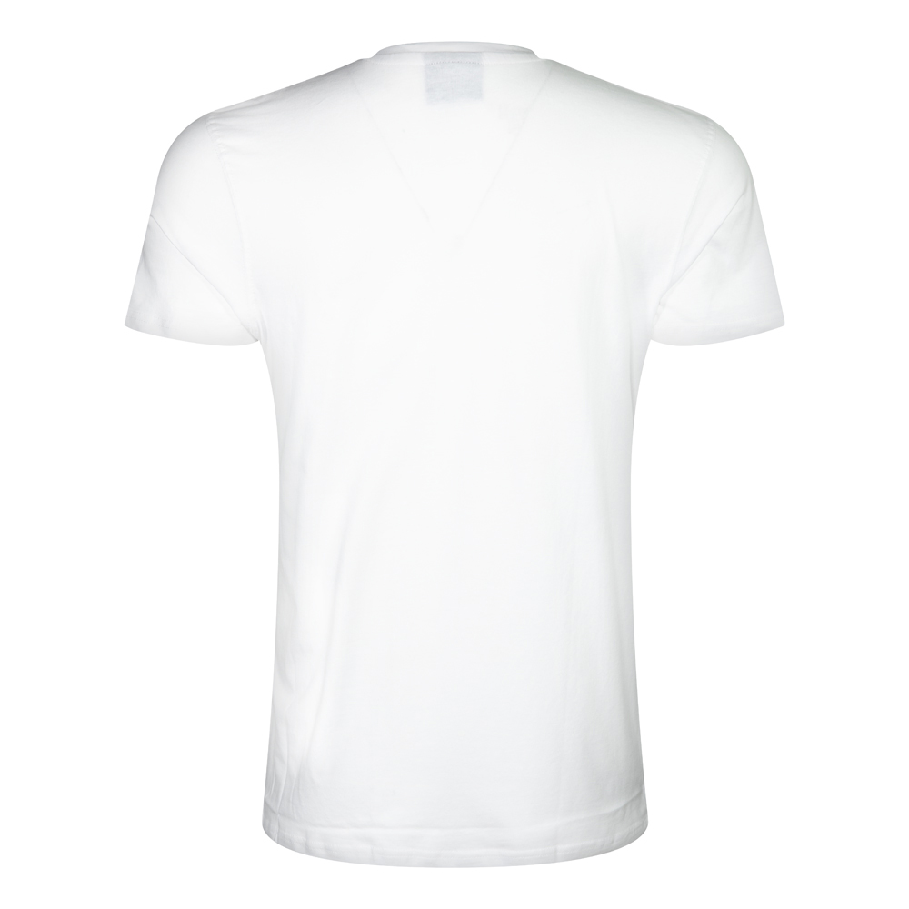 Detroit Lions NFL Team Logo White T-Shirt